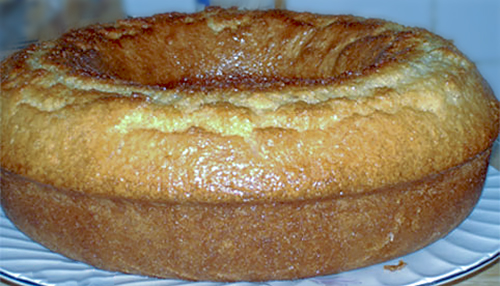 Кокосовый кекс с лимонным (лаймовым) сиропом
