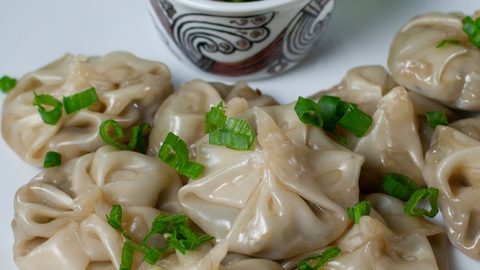 «Нефритовые» китайские пельмени (Jade Dumplings)