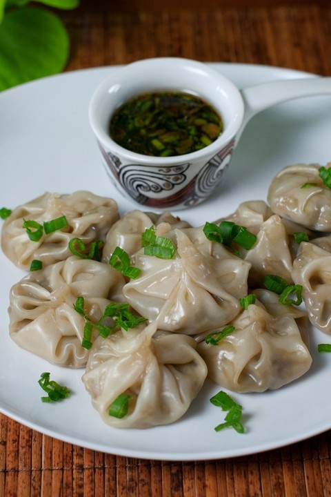 «Нефритовые» китайские пельмени (Jade Dumplings)
