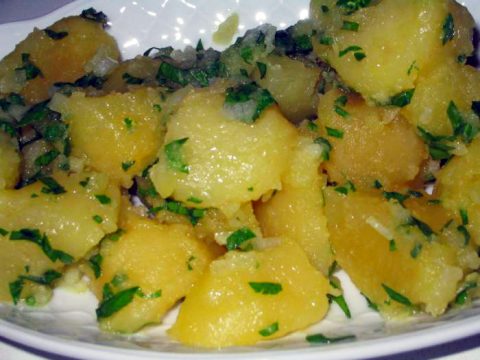 Средиземноморский картофельный салат