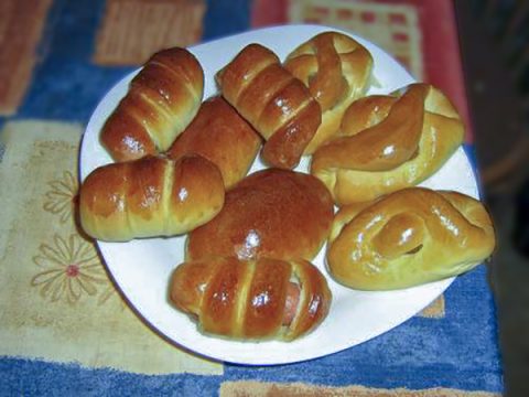 Дрожжевые булочки из хлебопечки