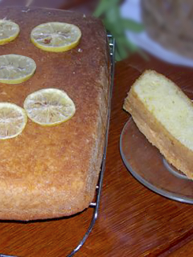 Очень лимонный кекс от Карин Горен