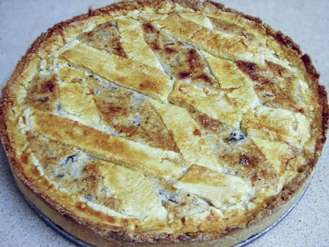Римский пирог с рикоттой (Crostata di ricotta)