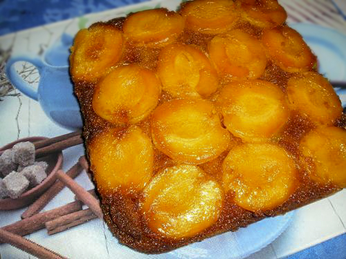 Перевернутый абрикосовый пирог (Upside Down Apricot Cake) 