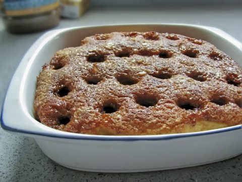 Датский пирог с карамелью (Brunsviger)