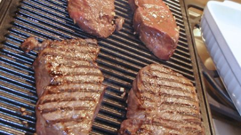 Стейк Верциано (Grilled Beef Steak Verciano)