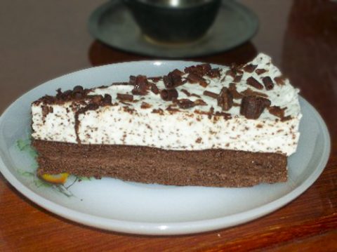Шоколадный торт с рикоттой