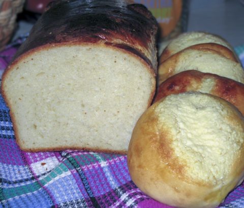 Викторианский хлеб на молоке (Victorian Milk Bread)
